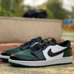 Air Jordan 1 Low Golf Black Green Golf Sneaker DD9315-107