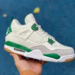 Nike SB x Air Jordan 4 Pine Green AJ4 Premium Leather DR5415-103