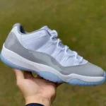 Air Jordan 11 Retro Low Cement Grey Grey White Basketball Shoes AV2187-140
