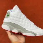 Air Jordan 13 Wolf Grey White Grey Red Sneakers 414571-160