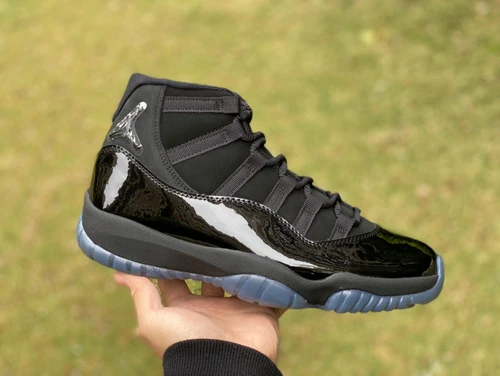 Air Jordan 11 Gamma Black Basketball Shoes 378037-005