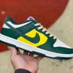 Nike Dunk Low White Green Yellow FD0350-133