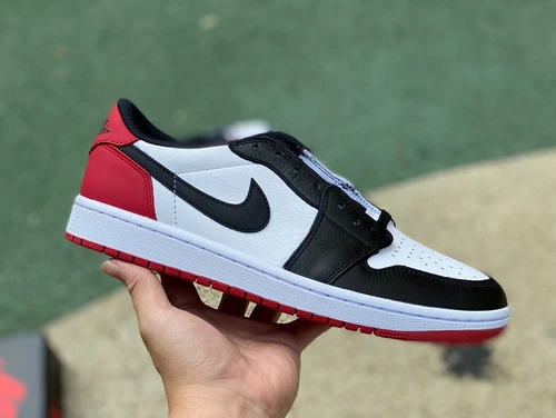 Air Jordan 1 Low OG Black Toe 2023 Premium Edition Sneaker CZ0790-106