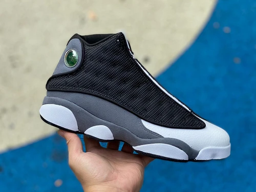 Air Jordan 13 Black Flint Black Grey White Sneakers DJ5982-060