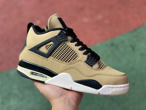 Air Jordan 4 Mushroom Beige Brown AQ9129-200  Value Edition