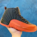 Air Jordan 12 WMNS Brilliant Orange Black Orange Sneakers FD9101-081