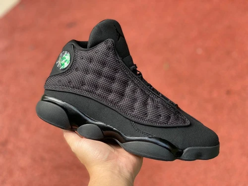 Air Jordan 13 Black Cat Black Sneakers 414571-011