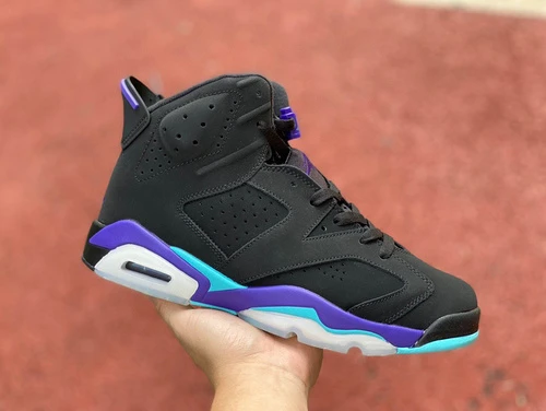 Air Jordan AJ6 Aqua Black Purple CT8529-004