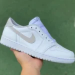 Air Jordan 1 Low OG Neutral Grey White Grey Sneakers CZ07