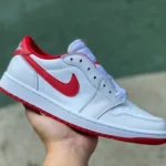 Air Jordan 1 Low OG University Red White Red Sneakers CZ0790-161