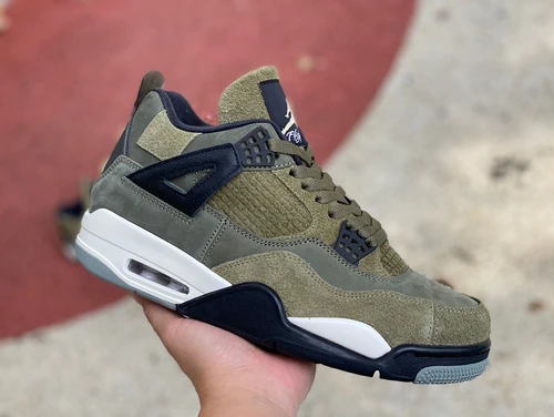 Air Jordan 4 Craft Olive Green G Edition FB9927-200