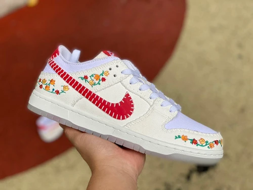 Nike SB Dunk Low Decon N7 White Red FD6951-700