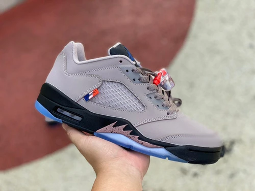 Air Jordan 5 Retro Low PSG Grey Brown DX6325-204