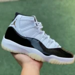 Air Jordan 11 DMP Black White Gold Basketball Shoes CT8012-170
