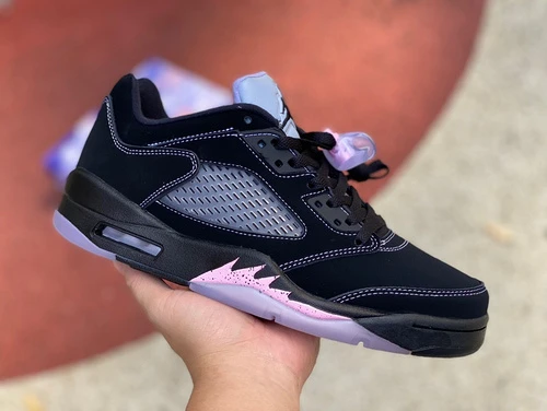 Air Jordan 5 Low Dongdan Black Purple DX4355-015