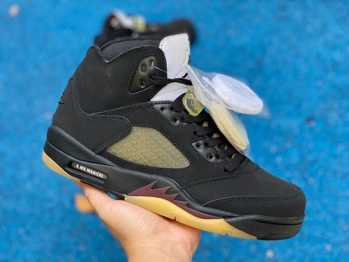 A Ma Maniere x Air Jordan 5 Black FD1330-001