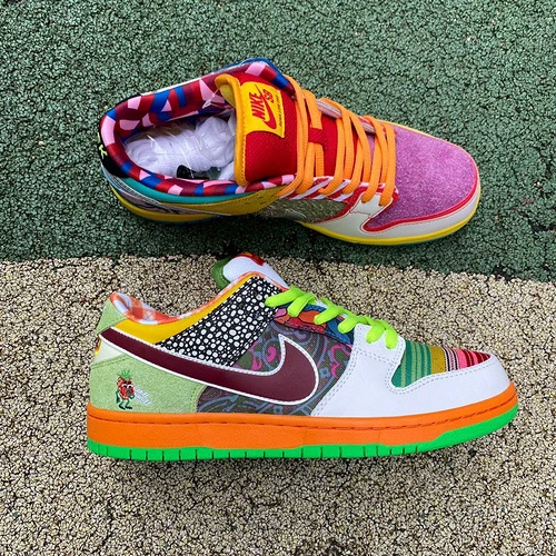 Nike sb Dunk low PRO QS WHAT THE PUAL Multicolor DM0807-600