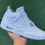 Air Jordan 4 Pure Money AJ4 Cut Piece Version 408452-308497-100