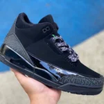 Air Jordan 3 Black Cat Black Patent Leather