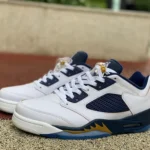 Air Jordan 5 Low GS White Blue 819171-135