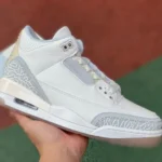 Air Jordan 3 Craft Grey Mist Cracked Leather FJ9479-100