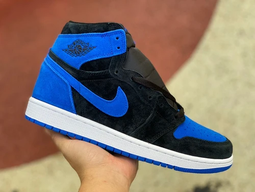 Air Jordan 1 Royal Blue Suede High-Top Retro Basketball Sneaker DZ5485-042