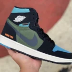 Air Jordan 1 Element GORE-TEX Black Green Blue High-Top Sneaker DB2889-003
