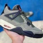 Air Jordan 4 Retro UNDFTD Olive Green JBM351 M1