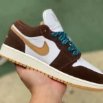 Air Jordan 1 Low Brown Mocha Low-Top Sneaker FB2216-200