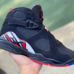Air Jordan 8 Playoffs Black High Top 305381-062