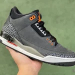 Air Jordan 3 Fear Grey Black CP Version CT8532-080