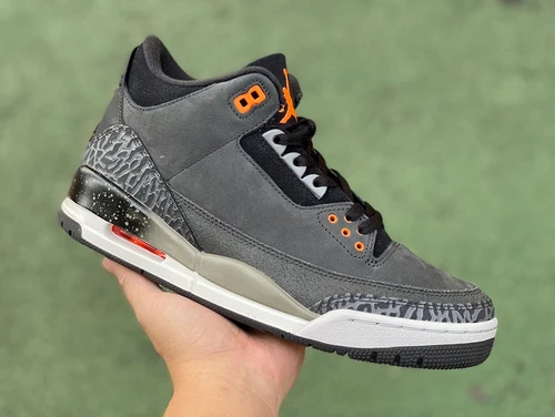 Air Jordan 3 Fear Grey Black CP Version CT8532-080
