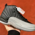 Air Jordan 12 Wolf Grey Black Grey Sneakers CT8013-019