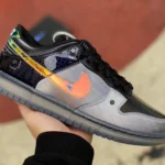 Nike Dunk Low Hyperflat Black Grey Yellow FV3617-001