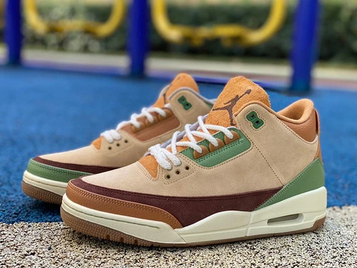 Air Jordan 3 Green Brown CT8532-160