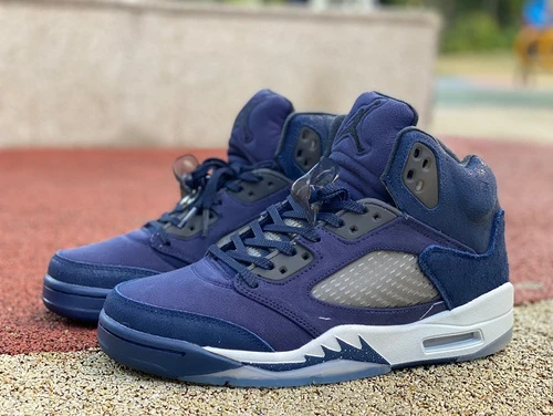 Air Jordan 5 Georgetown High Men's Mid-Top Basketball Shoes FD6812-400