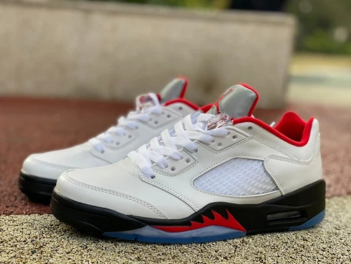 Air Jordan 5 Low Golf Fire Red Golf Shoes CU4523-100