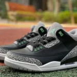 Air Jordan 3 Green Glow Black Green