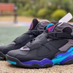 Air Jordan 8 Aqua Black Purple 305381-025