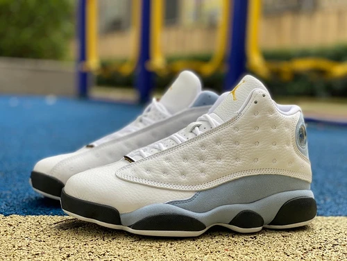 Air Jordan 13 Blue Grey Blue White Sneakers 414571-170
