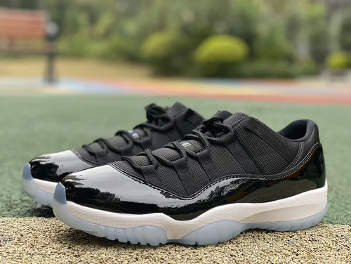 Air Jordan 11 Low Space Jam Black White Basketball Shoes FV5104-004