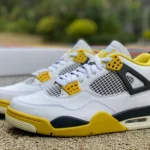 Air Jordan 4 Vivid Sulfur AJ4 Pure Version AQ9129-101