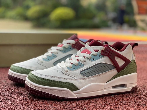 Nike Air Jordan Spizike Low Green Red White FJ6372-100