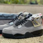 Air Jordan 4 Liquid Metal Gray Black AQ9129-002