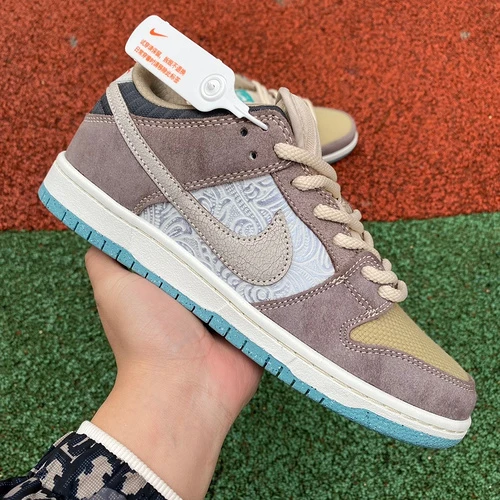 Nike SB Dunk Low Big Money Savings Brown Grey Blue FZ3129-200