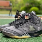 Off-White x Air Jordan 5 Black CT