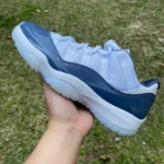 Air Jordan 11 Low Midnight Navy Blue White Basketball Shoes FV5104-104