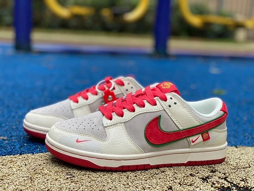 Nike Dunk Low Year of the Dragon White Red Grey CR8033-506