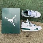 Air Jordan 4 Oxidized Green White Green FQ8138-103  S2 Edition