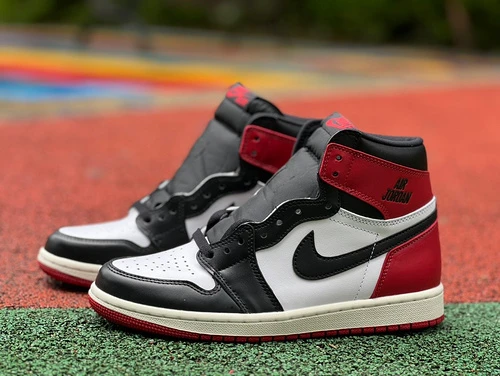 Air Jordan 1 High OG Black Toe Reimagined Signature High-Top Sneaker DZ548